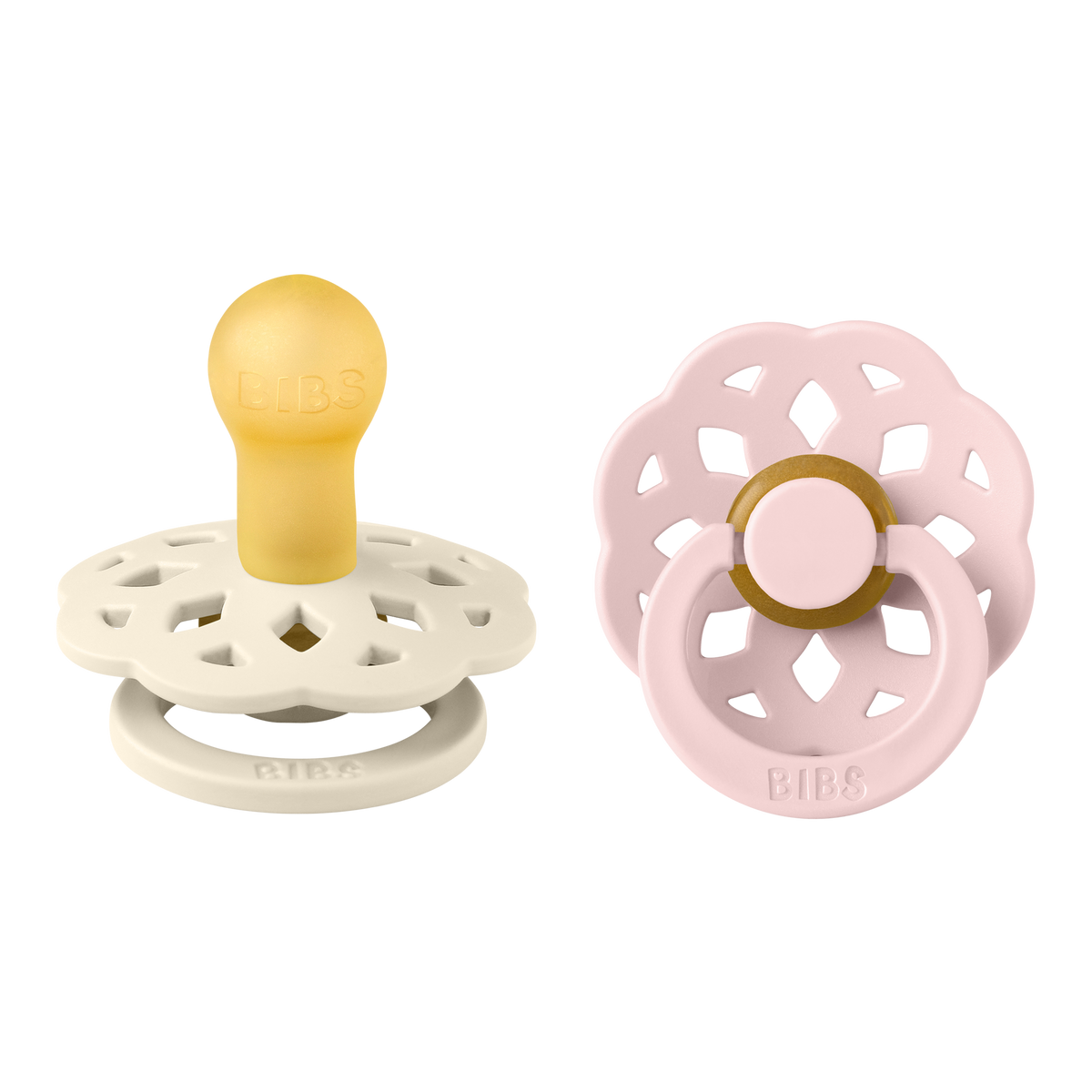 Boheme Tétines PACK 2- Type de tétine Rond Bibs
