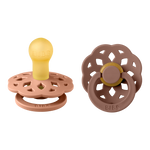 Boheme Tétines PACK 2- Type de tétine Rond Bibs