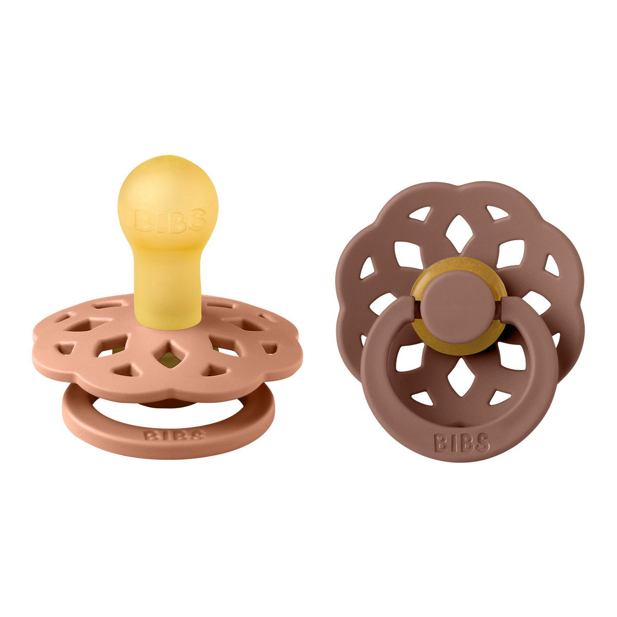 Boheme Tétines PACK 2- Type de tétine Rond Bibs