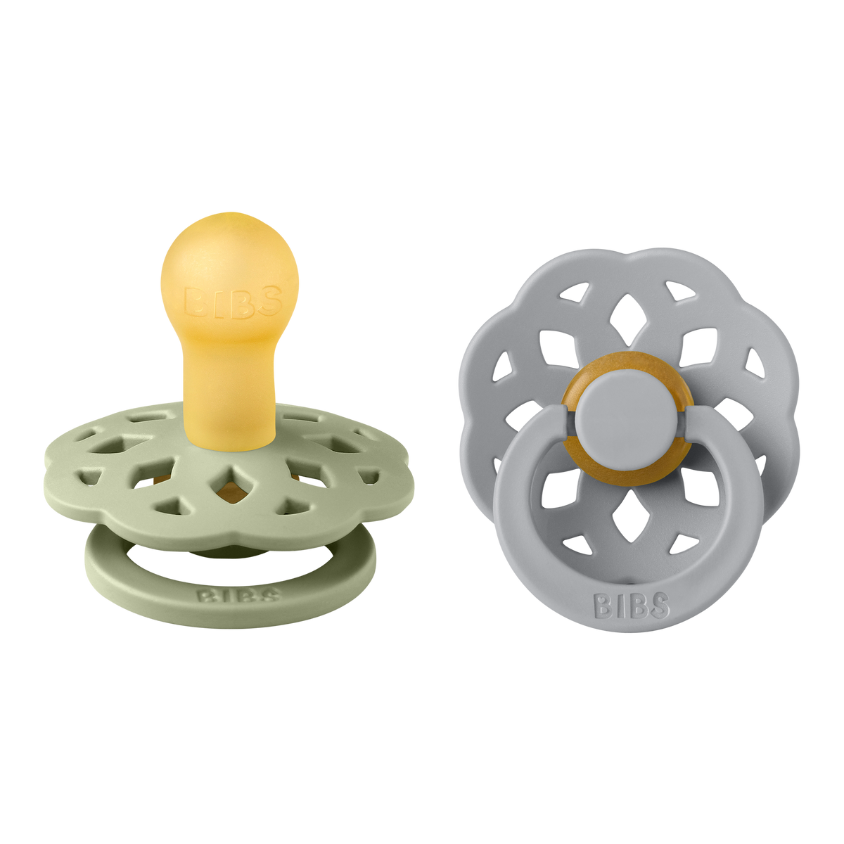 Boheme Tétines PACK 2- Type de tétine Rond Bibs