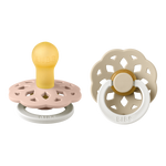 Boheme Tétines PACK 2- Type de tétine Rond Bibs