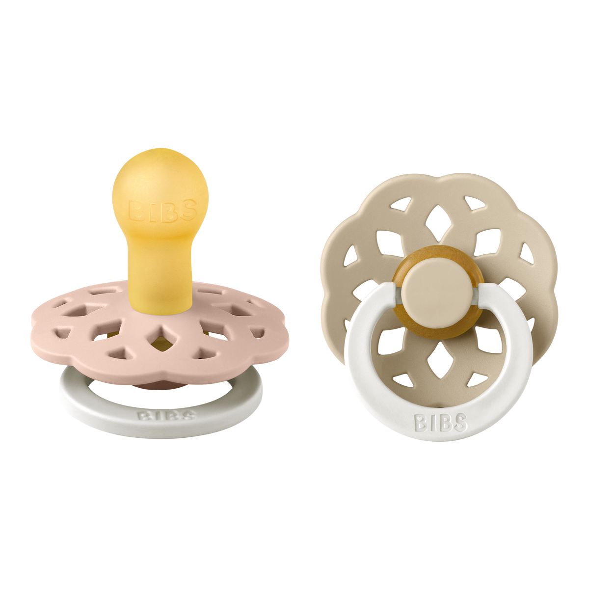 Boheme Tétines PACK 2- Type de tétine Rond Bibs