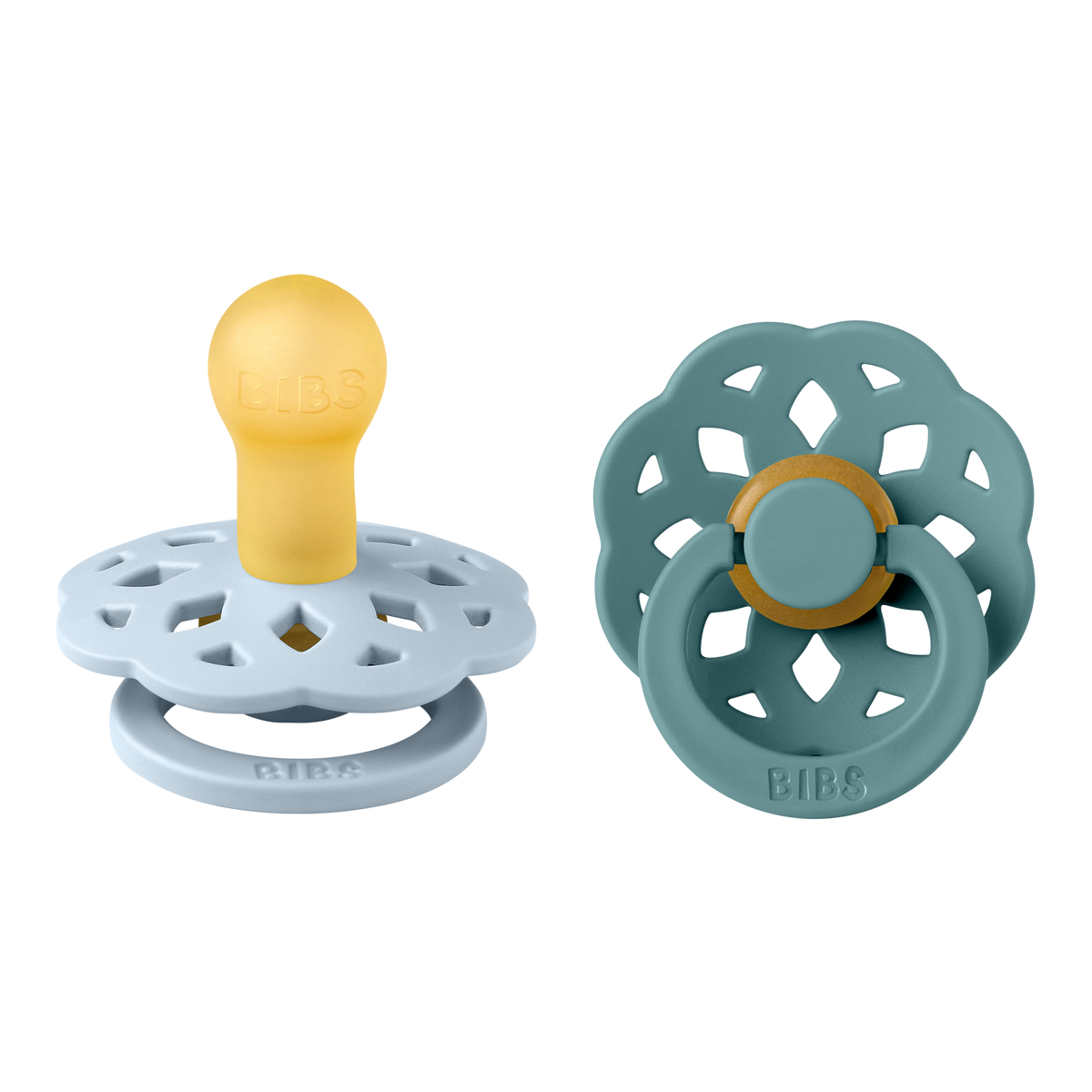 Boheme Tétines PACK 2- Type de tétine Rond Bibs