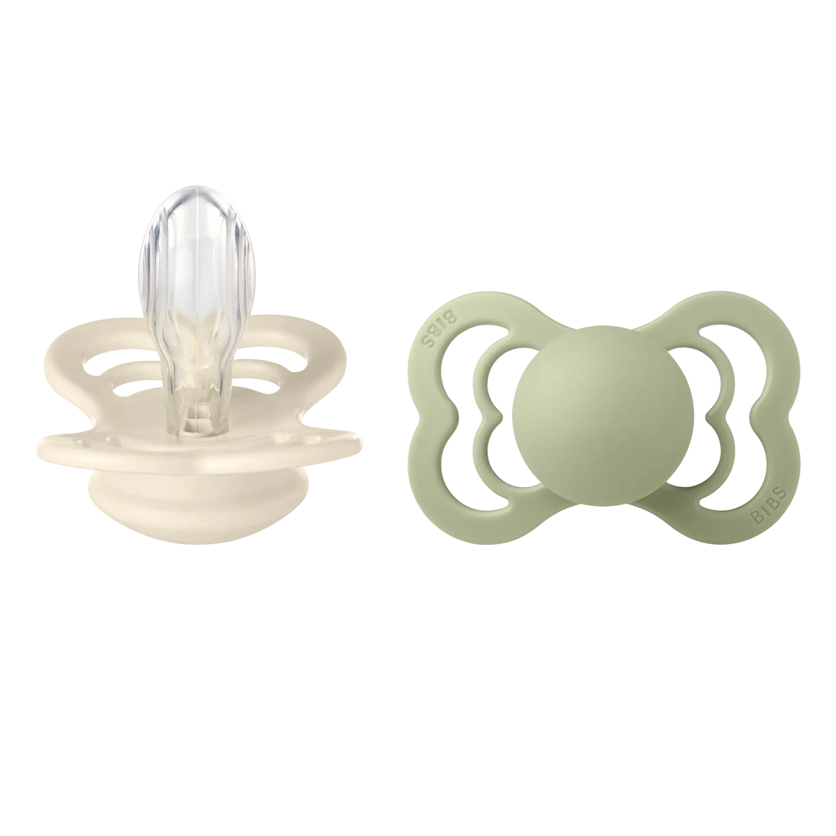 Tétines Supreme Lot de 2-Type de tétine Symétrique Bibs