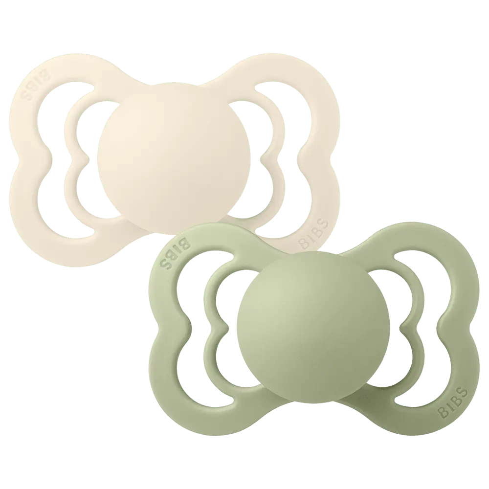 Tétines Supreme Lot de 2-Type de tétine Symétrique Bibs