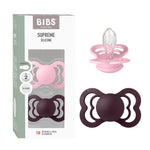 Tétines Supreme Lot de 2-Type de tétine Symétrique Bibs