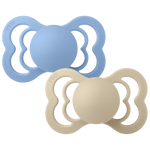 Tétines Supreme Lot de 2-Type de tétine Symétrique Bibs