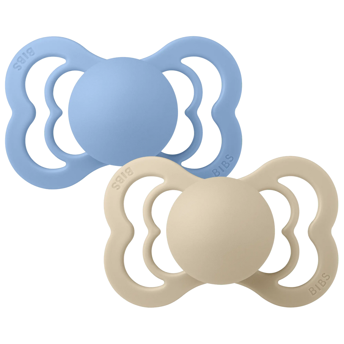 Tétines Supreme Lot de 2-Type de tétine Symétrique Bibs