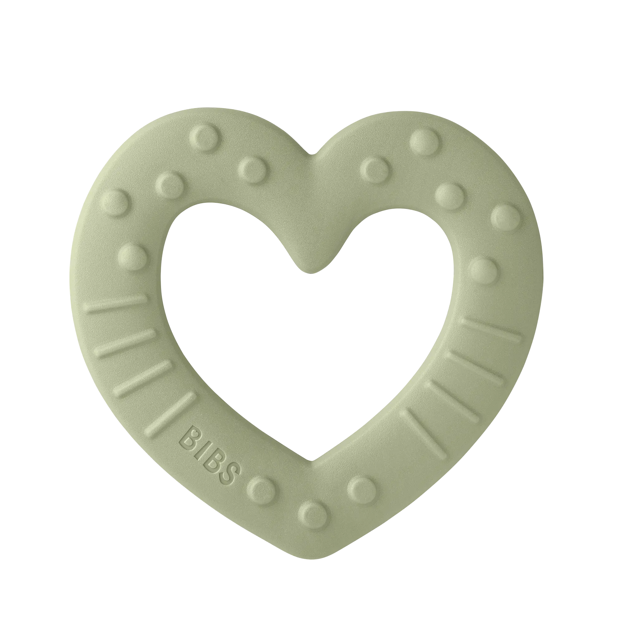 Anneau de dentition Cœur Bibs