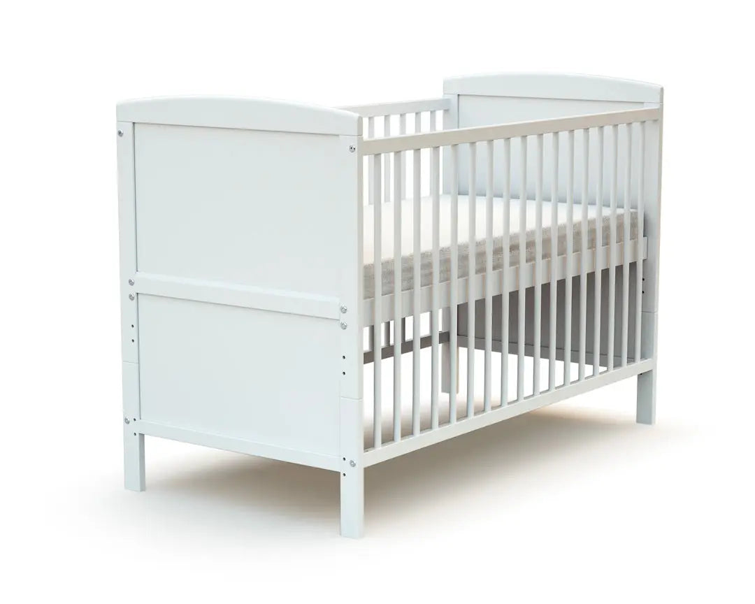 ESSENTIEL Lit bébé évolutif en bois 60x 120 cm (matelas inclus) AT4