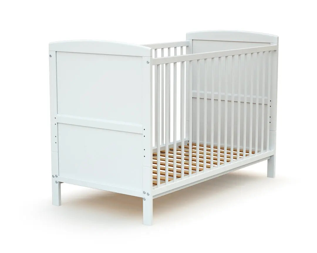 ESSENTIEL Lit bébé évolutif en bois 60x 120 cm (matelas inclus) AT4