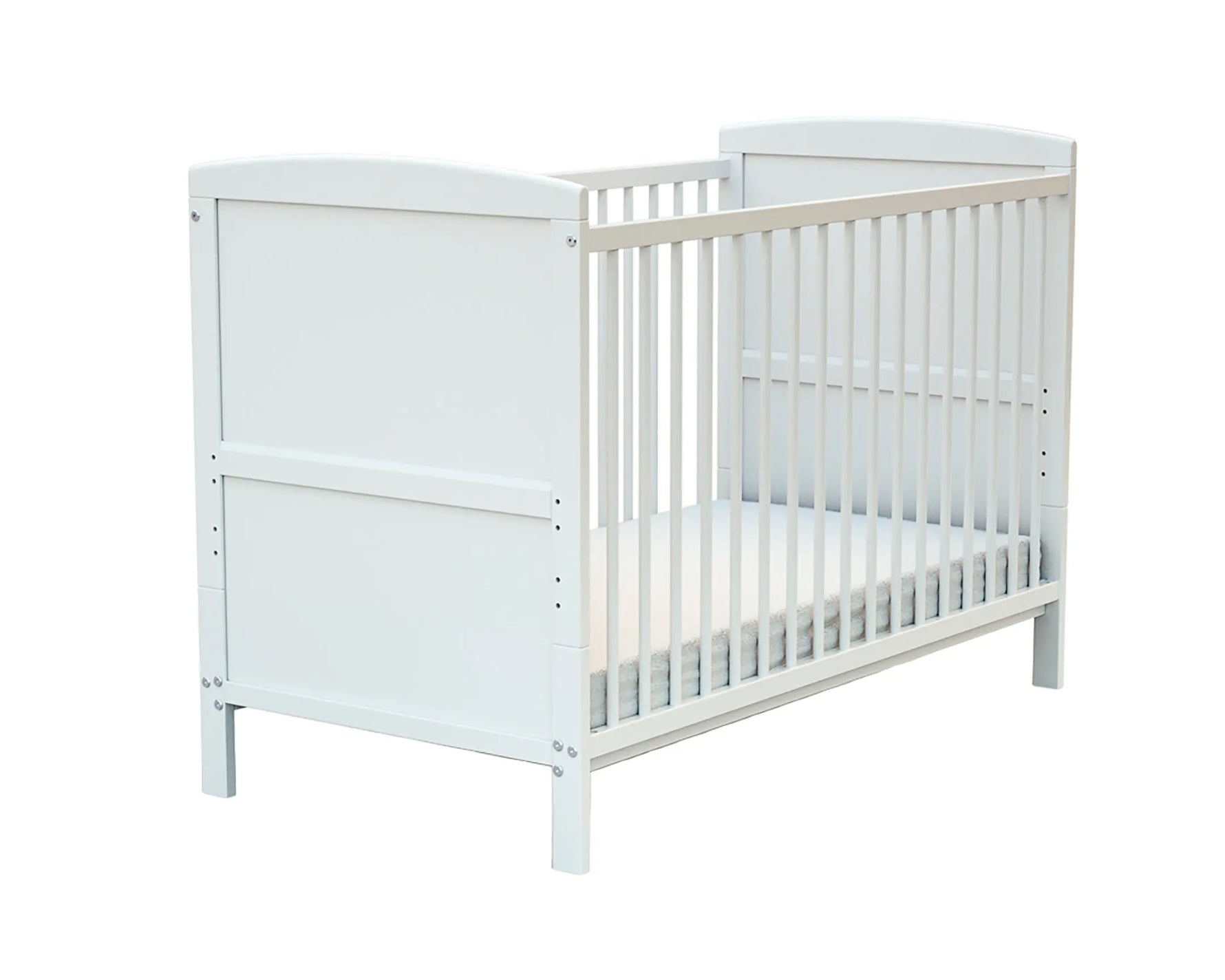 ESSENTIEL Lit bébé évolutif en bois 60x 120 cm (matelas inclus) AT4