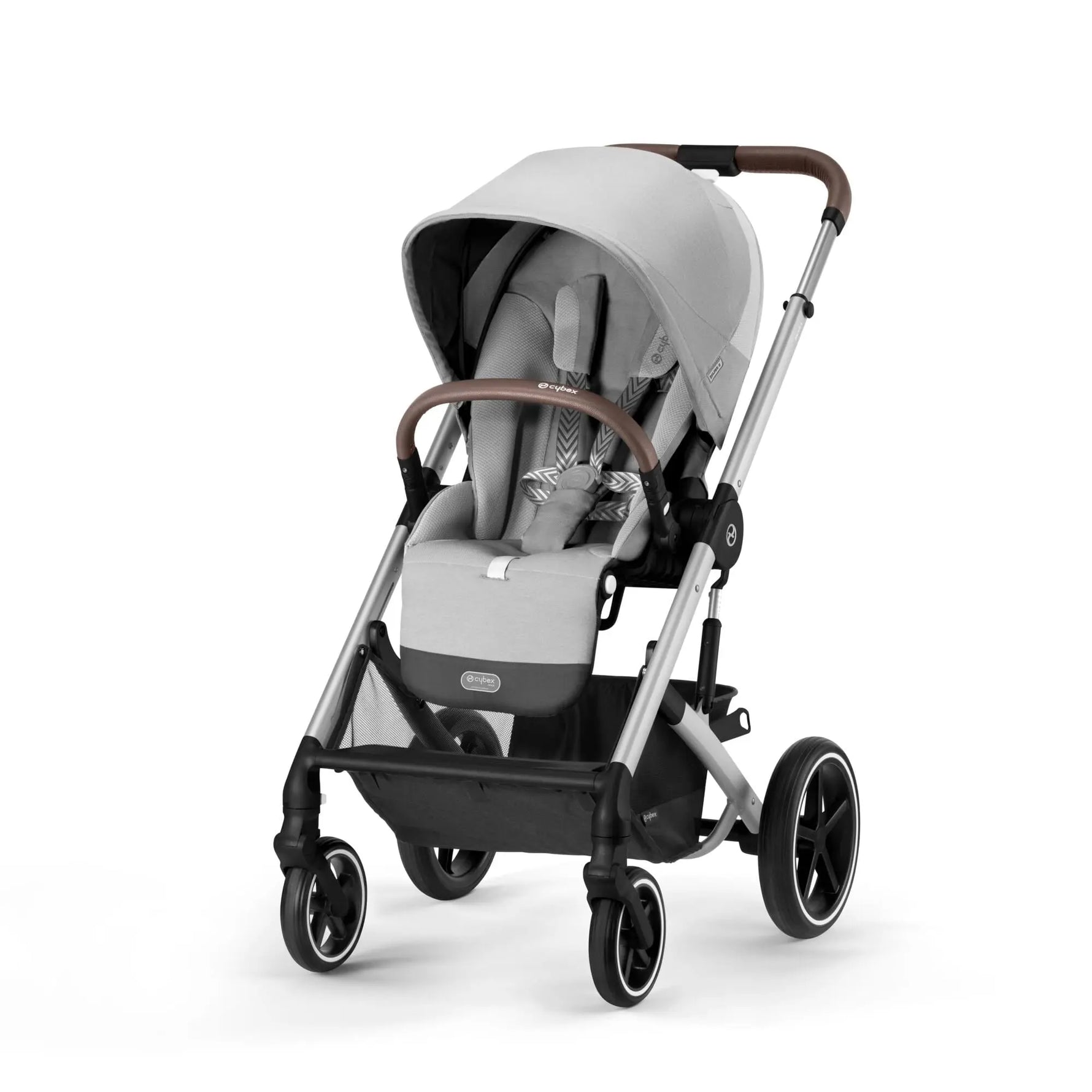 Poussette CYBEX Balios S Lux – Châssis Silver / Lava Grey Cybex
