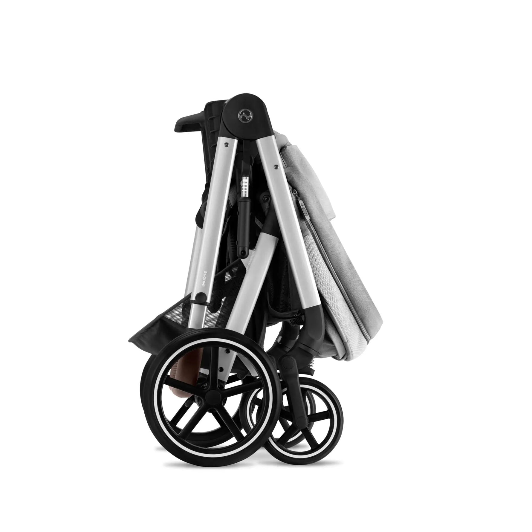 Poussette CYBEX Balios S Lux – Châssis Silver / Lava Grey Cybex