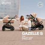 Gazelle S – Taupe / Seashell Beige – Déstockage -50 % Cybex