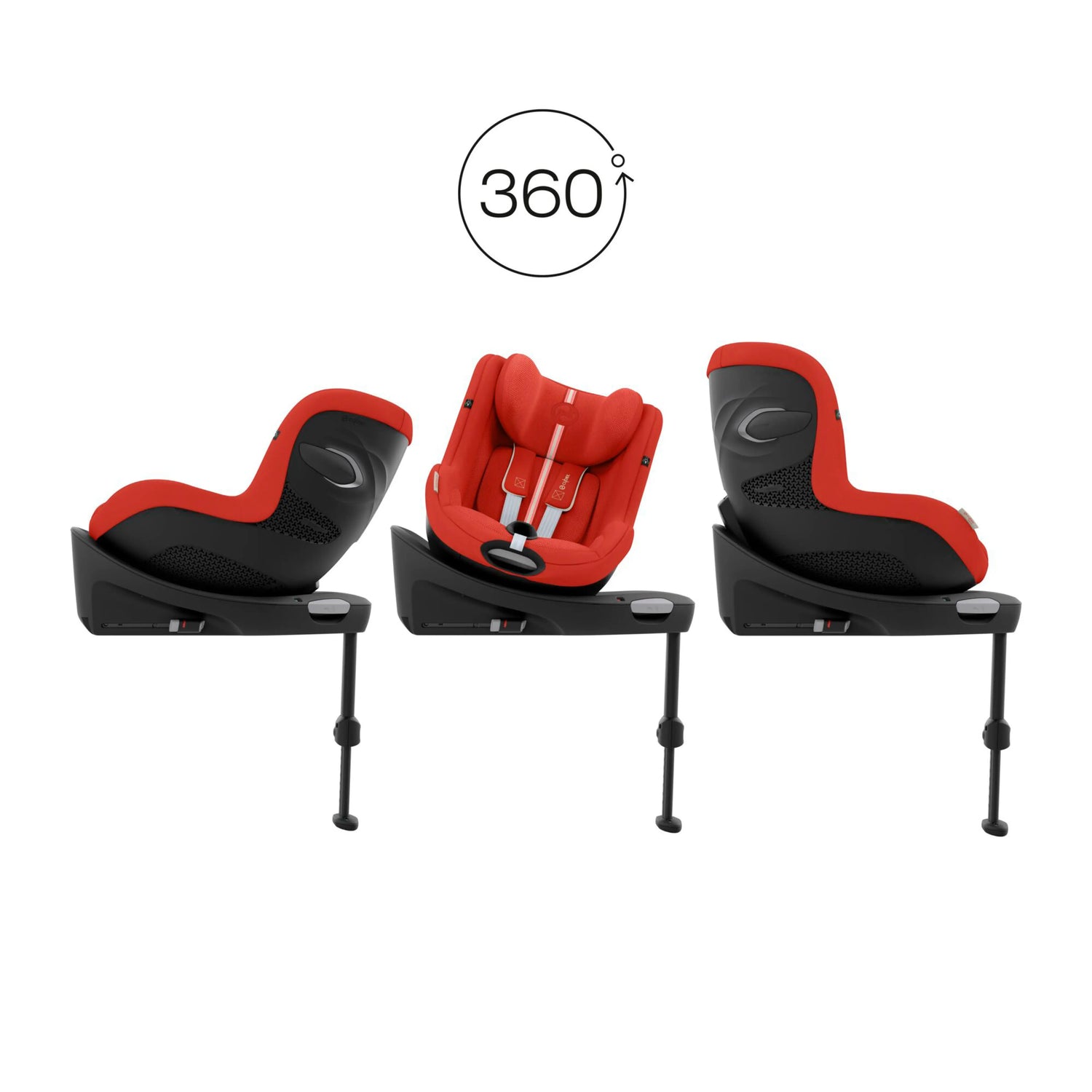 Sirona G i-Size Plus Hibiscus red (plus) Cybex