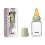 Set de biberons PP sans BPA avec tétine ronde en latex Bibs