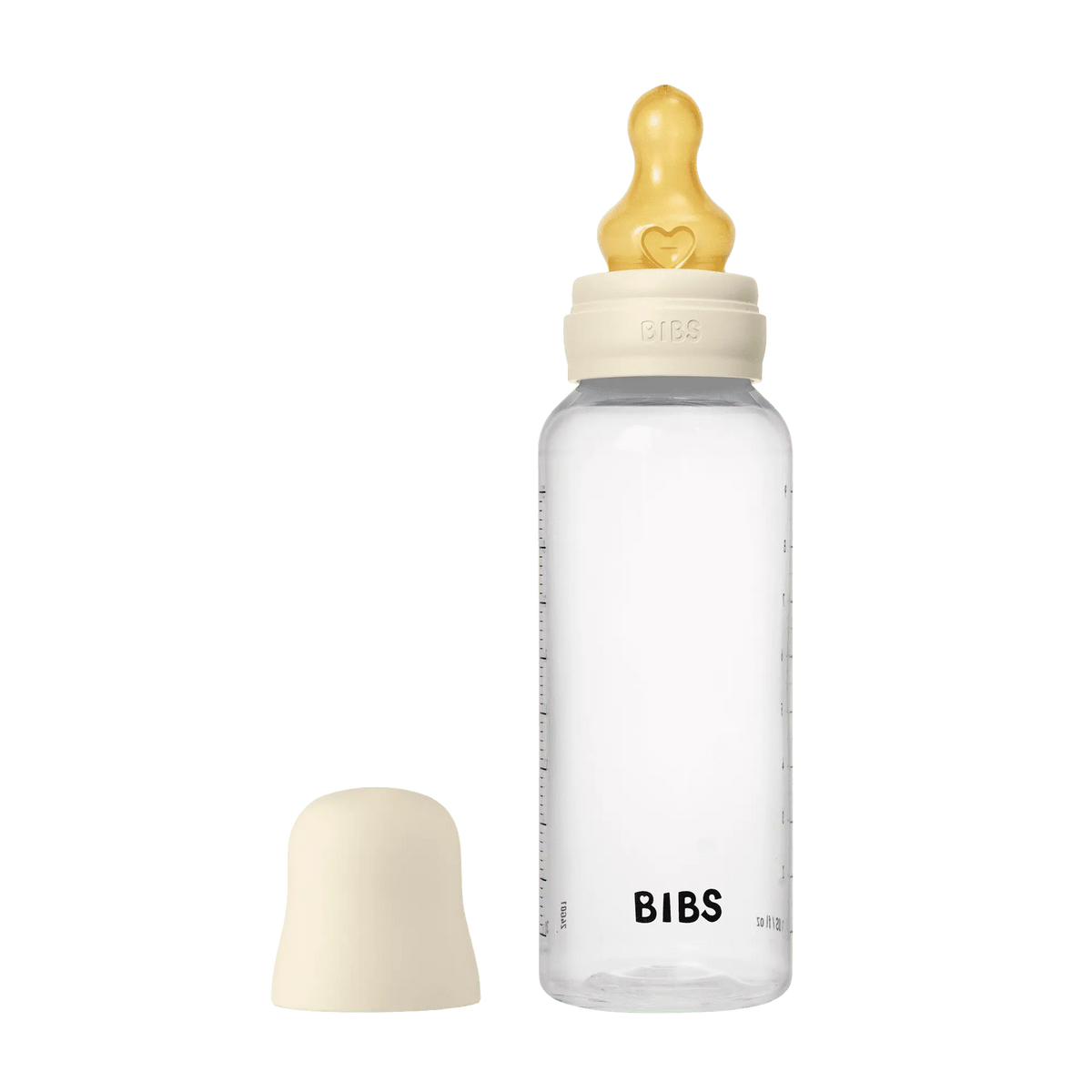 Set de biberons PP sans BPA avec tétine ronde en latex Bibs