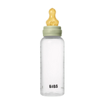 Set de biberons PP sans BPA avec tétine ronde en latex Bibs