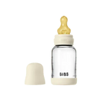 Set de biberons en verre 120ml ou 240ml avec tétine en latex Moutatchou