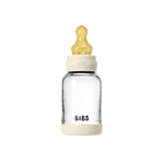 Set de biberons en verre 120ml ou 240ml avec tétine en latex Moutatchou