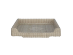 Box à langer en rotin naturel & sécurisée Théo