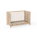 Lit bébé évolutif Naïa Bois - Moutatchou