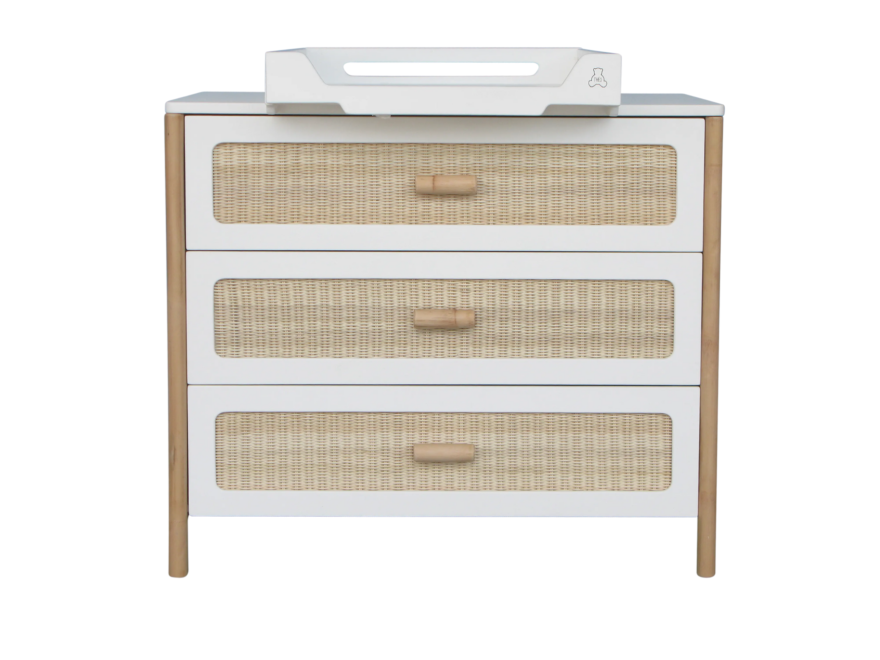 Commode à langer Océania neige - Moutatchou