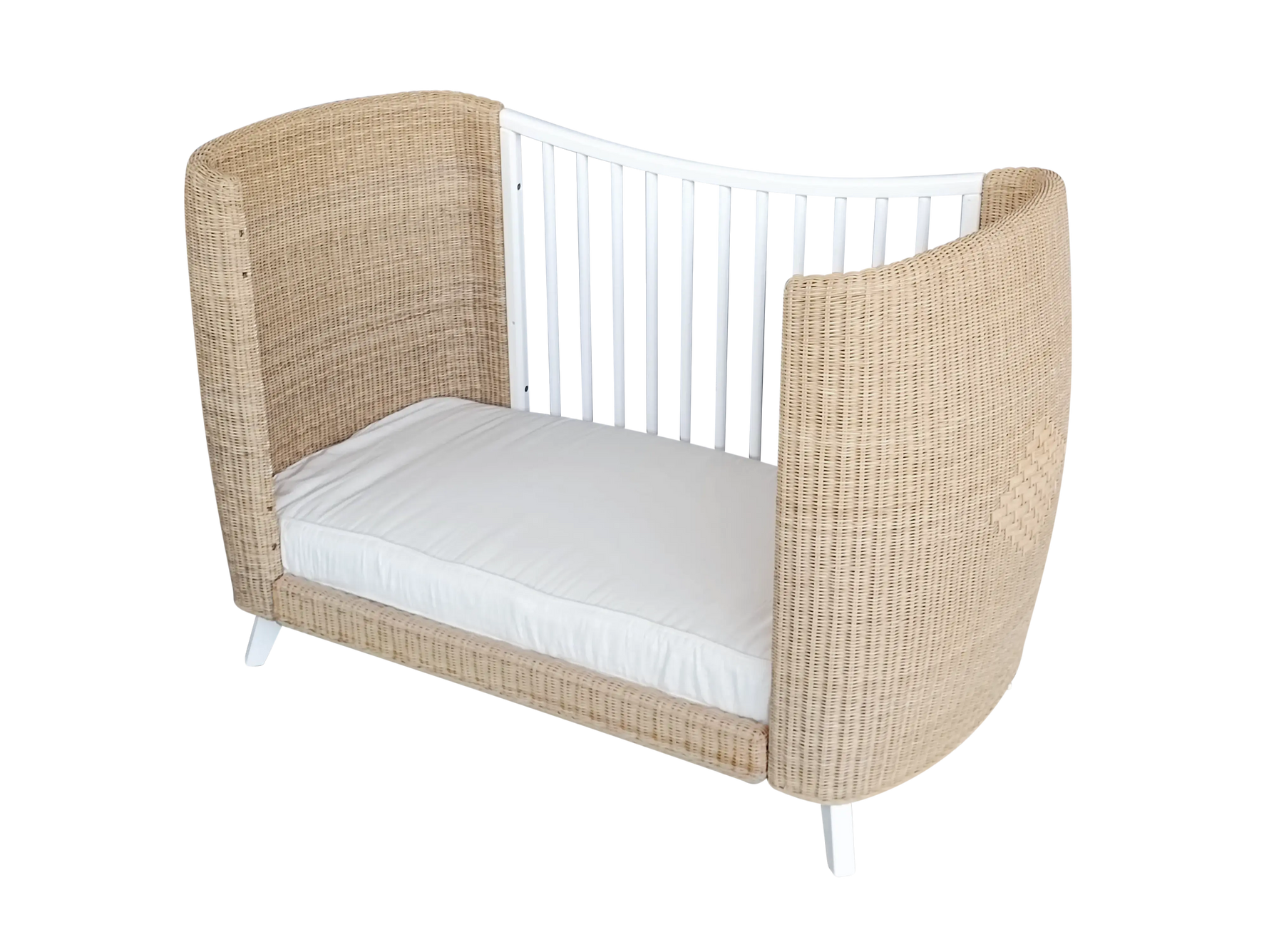 Lit bébé évolutif Coquillage 60×120 cm ou 70×140 cm Théo