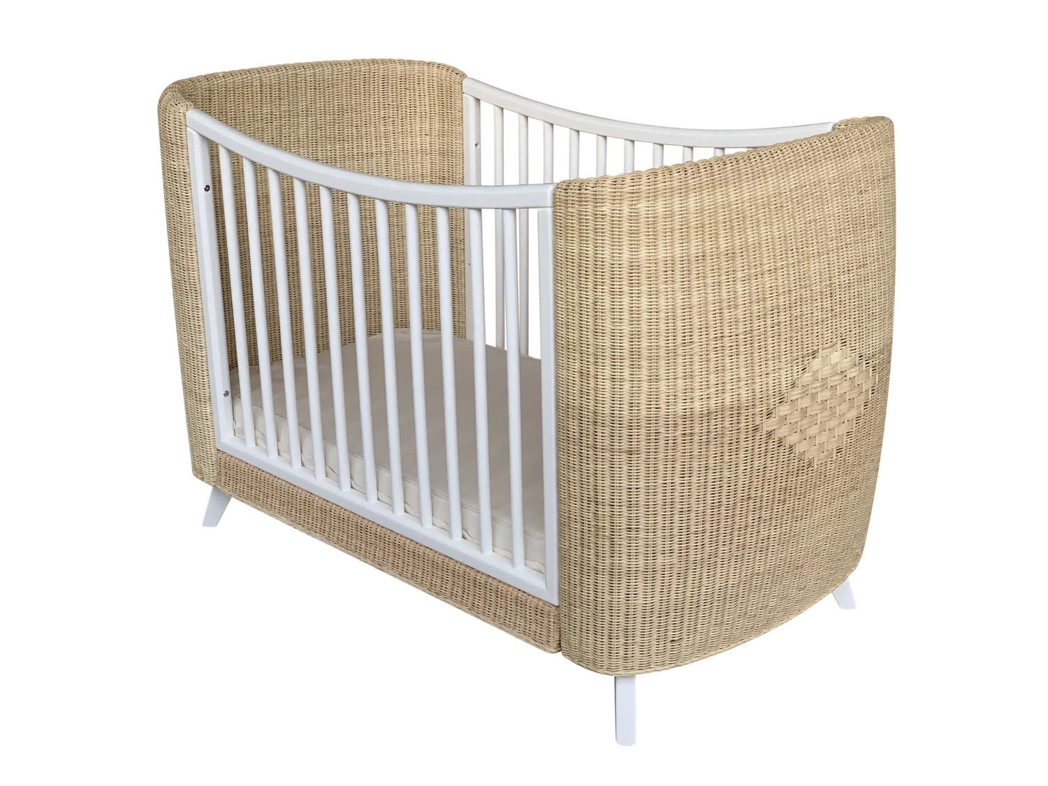 Lit bébé évolutif Coquillage 60×120 cm ou 70×140 cm Théo