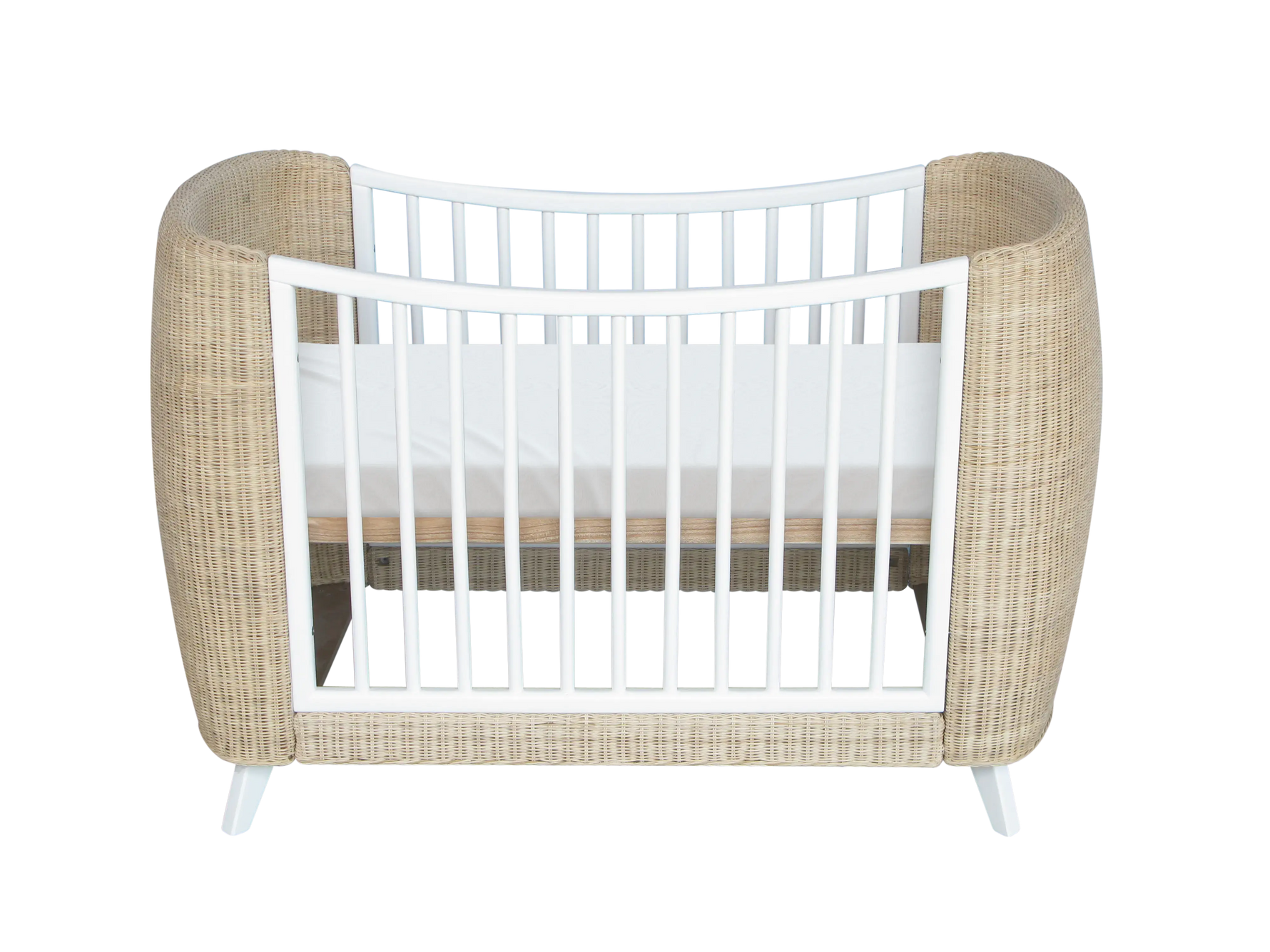 Lit bébé évolutif Coquillage 60×120 cm ou 70×140 cm Théo