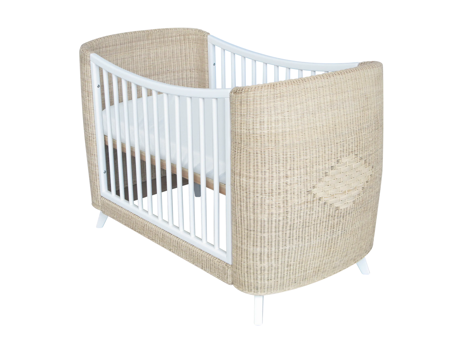 Lit bébé évolutif Coquillage 60×120 cm ou 70×140 cm Théo