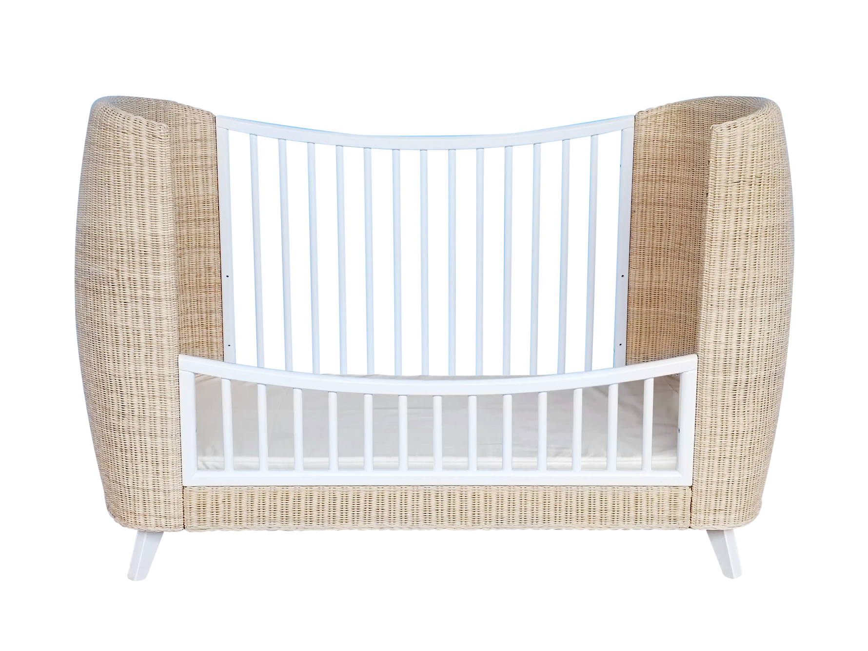 Lit bébé évolutif Coquillage 60×120 cm ou 70×140 cm Théo