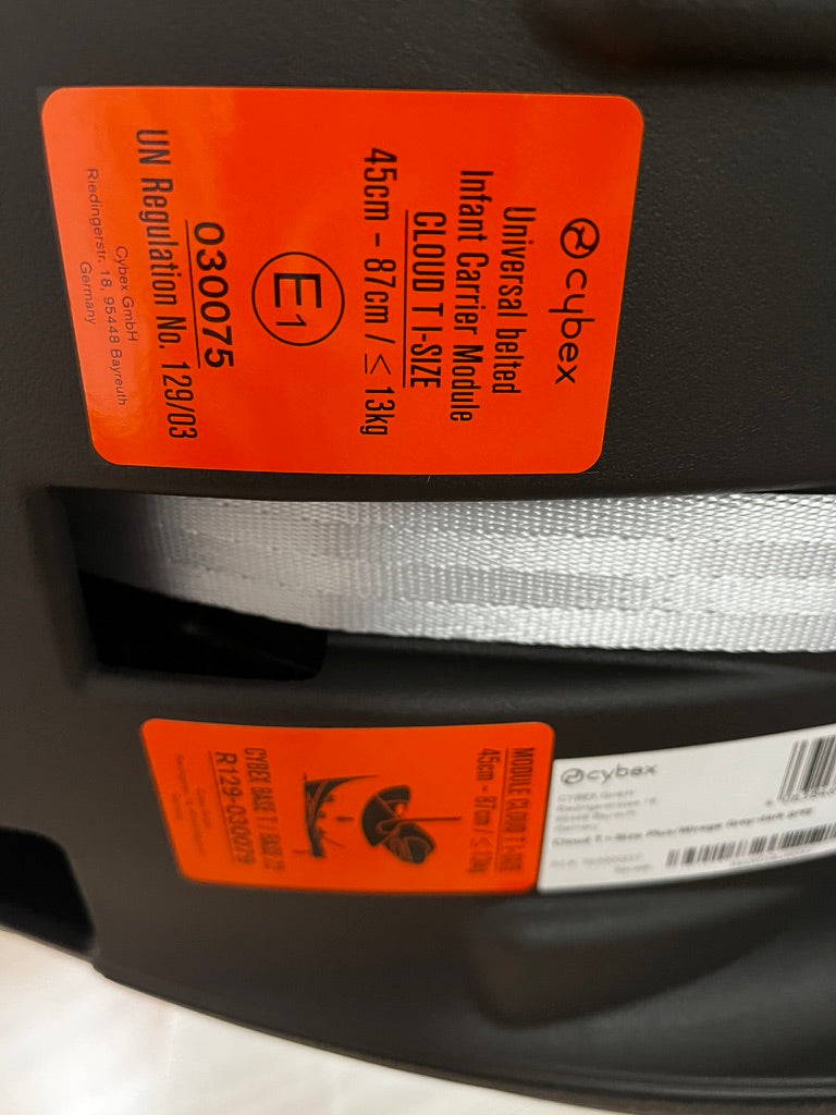 Siège Auto CYBEX Cloud T i-Size PLUS – Modèle d’exposition Cybex