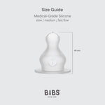 Tétines de biberon en silicone 2 Bibs