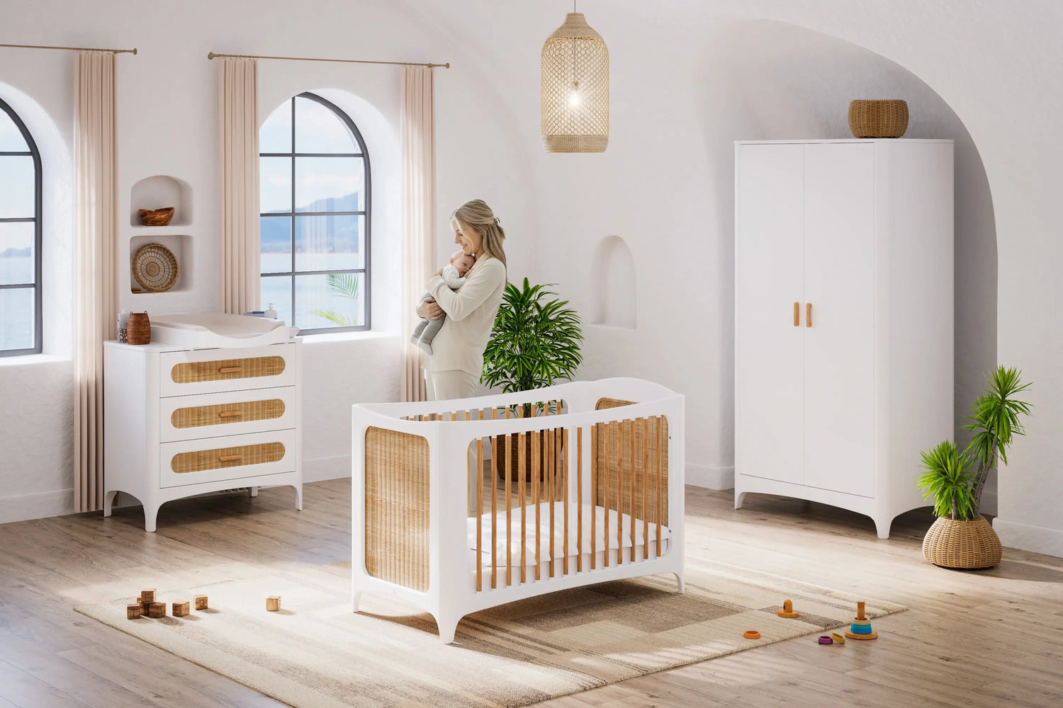 Chambre évolutive complète Néréides Neige Théo