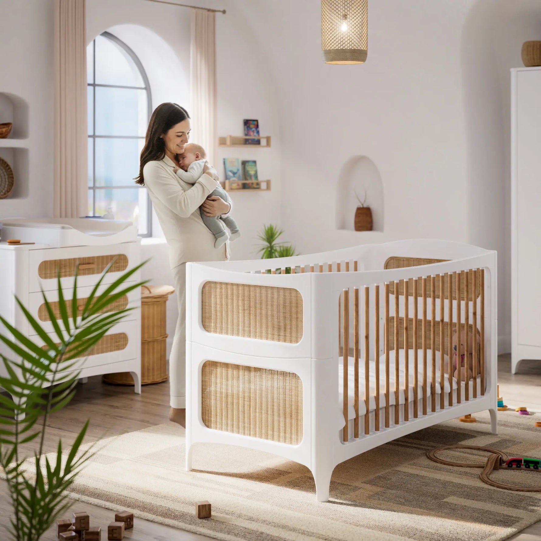 Chambre évolutive complète Néréides Neige Théo