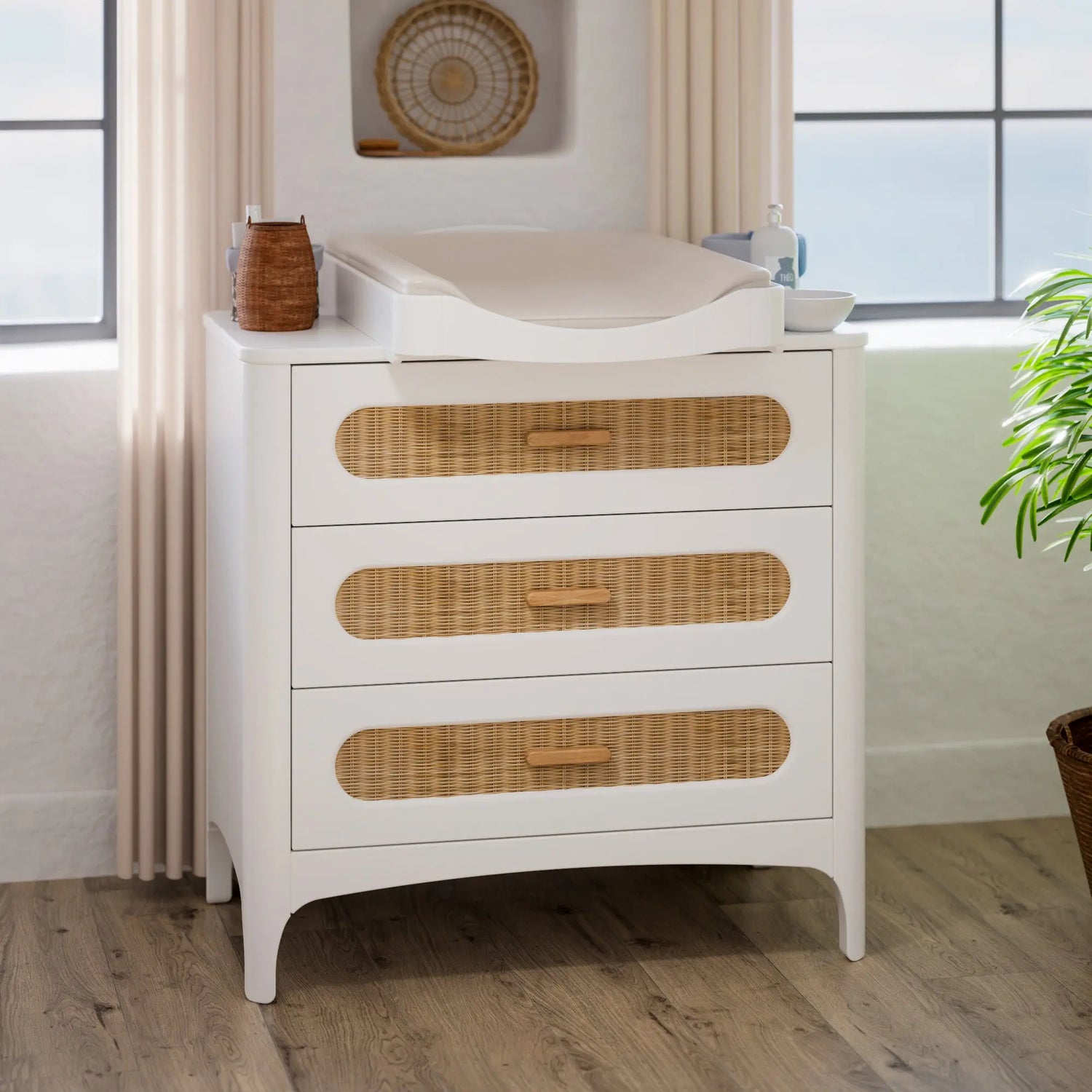 Commode bébé Théo Néréides  Neige Théo