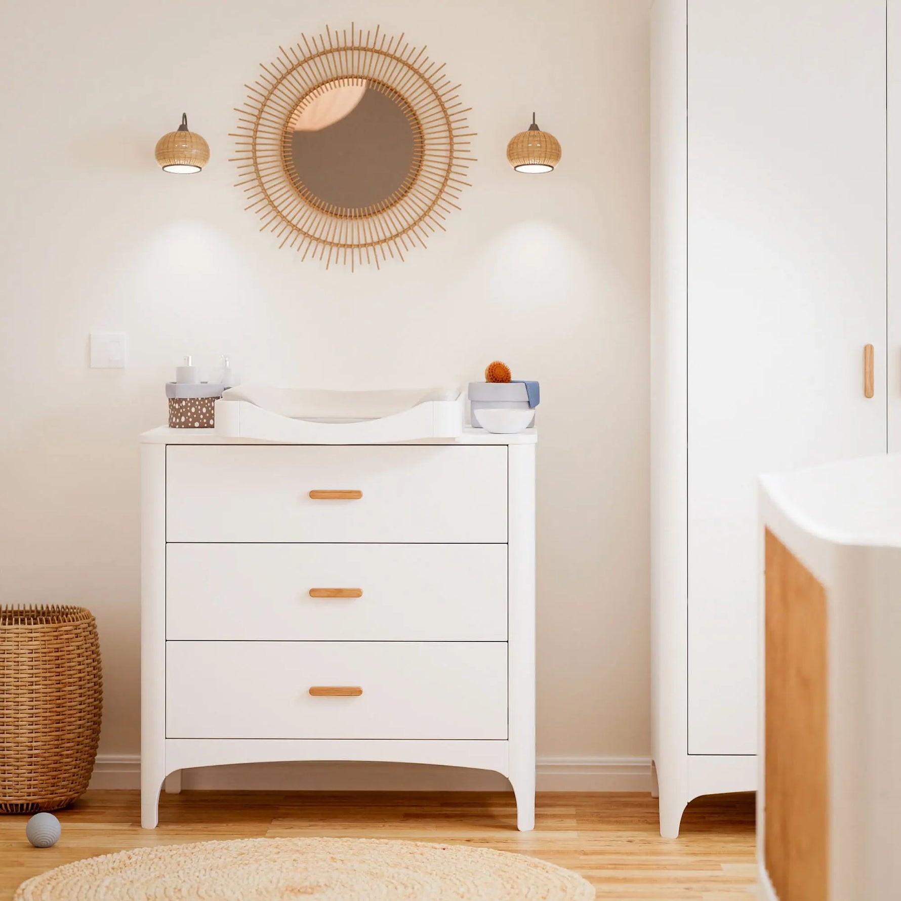 Commode bébé Théo Nérée Neige Théo