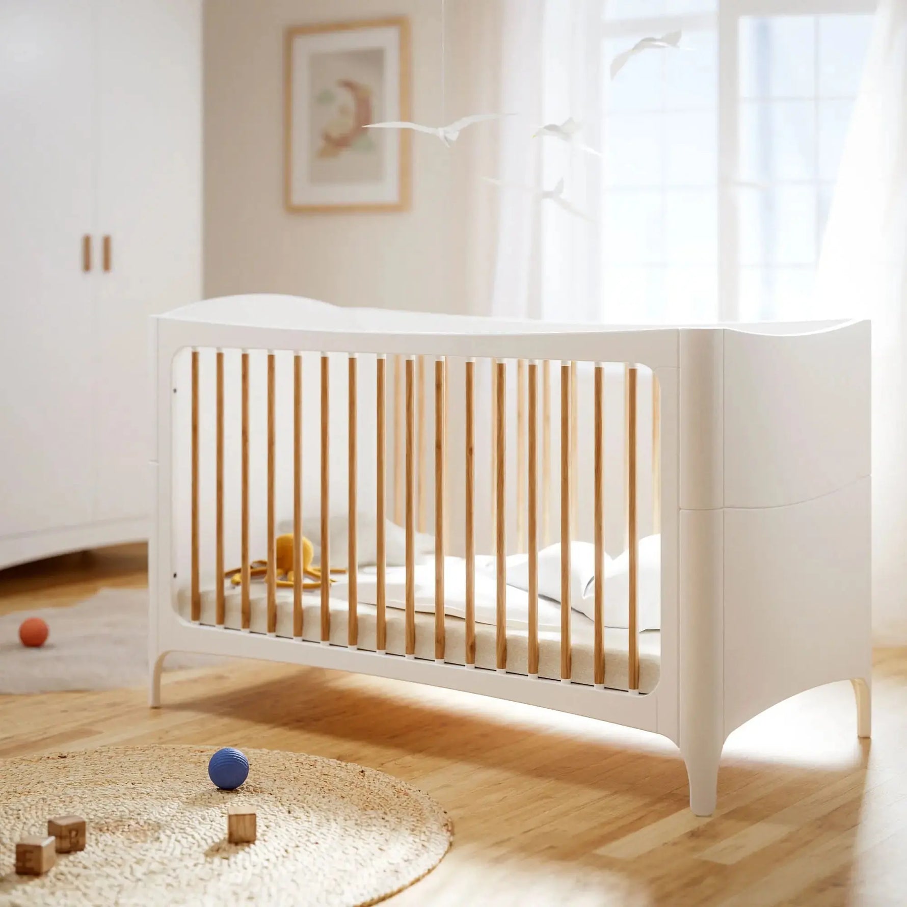 Lit bébé évolutif Théo Nérée Neige Moutatchou