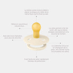 Colour Tétines Pack de 4 - Type rond Bibs