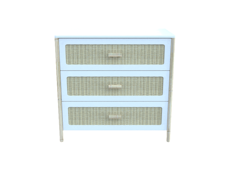 Commode à langer Océania neige Théo