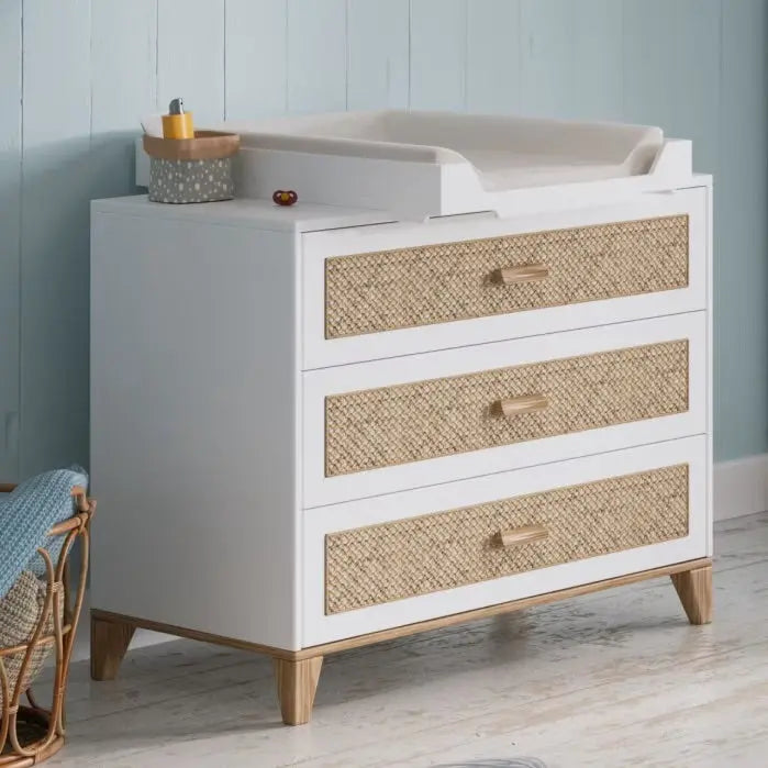 Commode à langer Nami Neige - Moutatchou