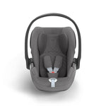 Siège-auto CYBEX Cloud T i-Size Platinum gris Mirage Grey, position face à l’utilisateur
