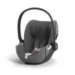 Siège-auto CYBEX Cloud T i-Size Platinum gris Mirage Grey, position en diagonale face à l’utilisateur
