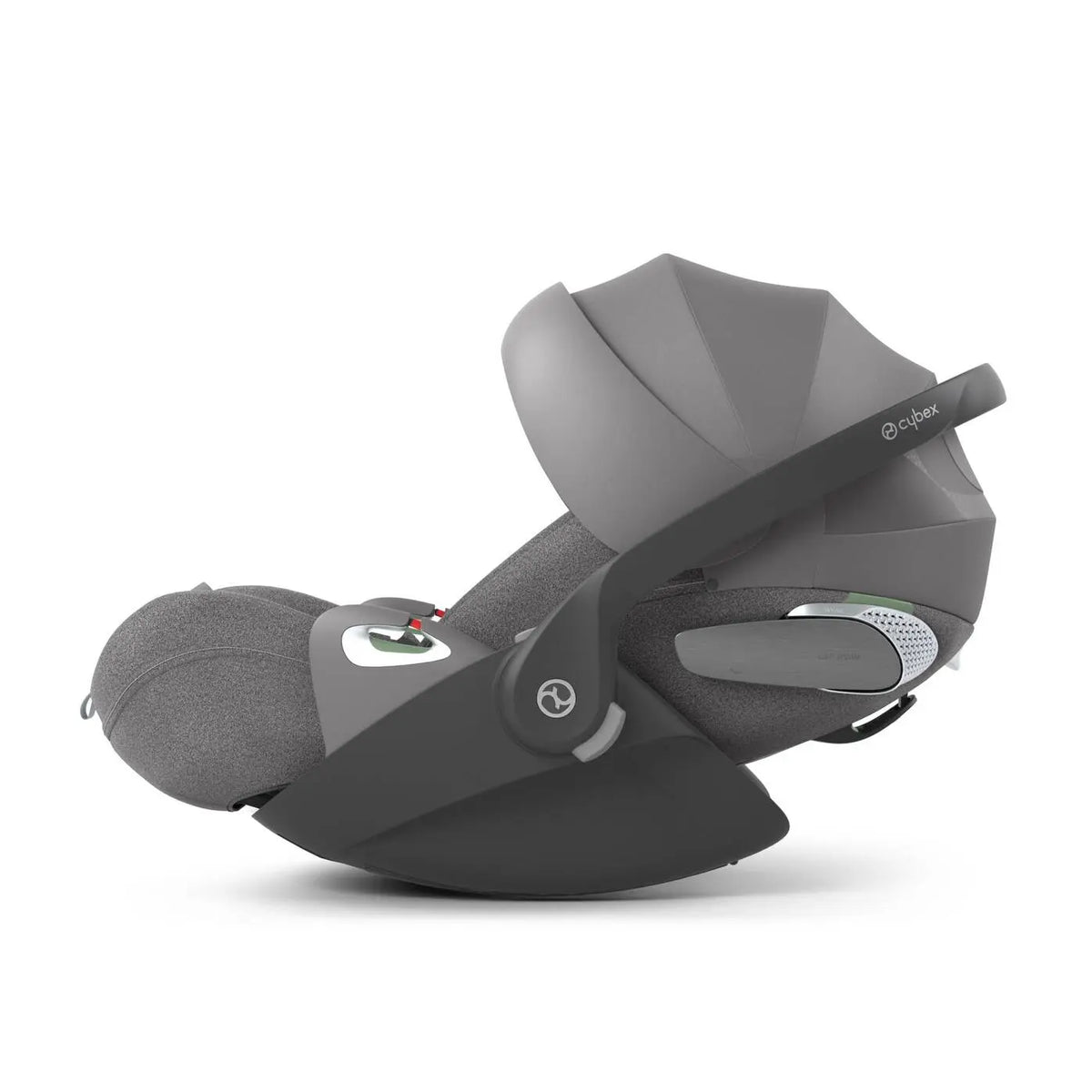 Siège-auto CYBEX Cloud T i-Size couleur Mirage Grey en position allongée pour installation ergonomique