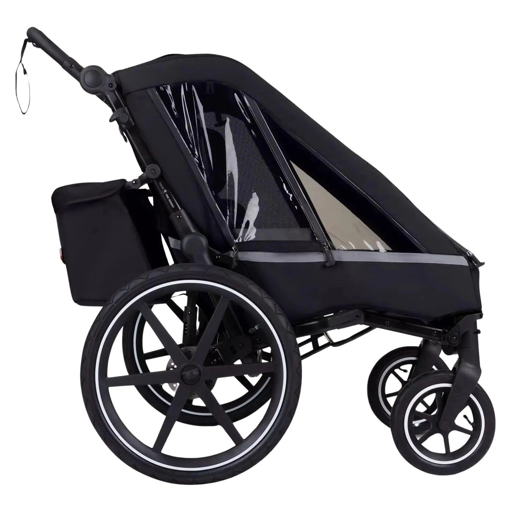 Remorque à vélo Tour avec sièges confort idéal bébé – Moutatchou