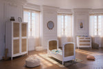Chambre Hermione en bois massif & rotin Théo