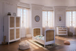 Chambre Hermione en bois massif & rotin Théo