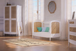 Chambre Hermione en bois massif & rotin Théo